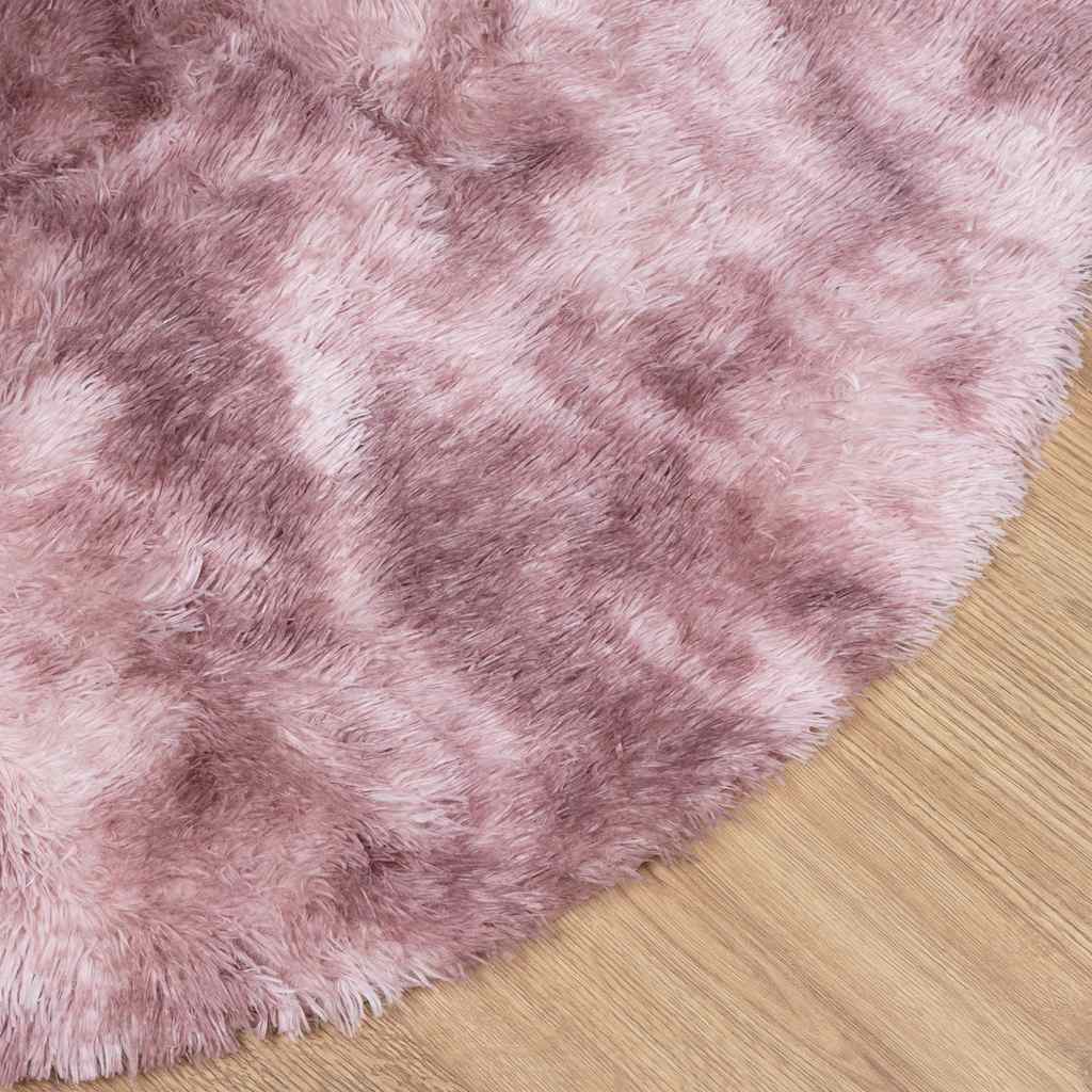 Teppich Shaggy Hochflor NAVARRA Altrosa 300x200 cm Polyester