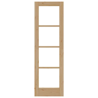 Innentür mit Glas ORKDAL Braun 61 x 198,5 cm