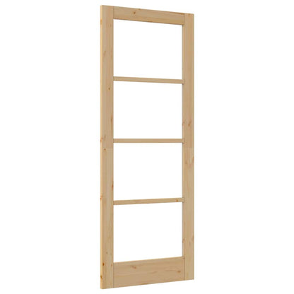 Innentür mit Glas ORKDAL Braun 78 x 202 cm