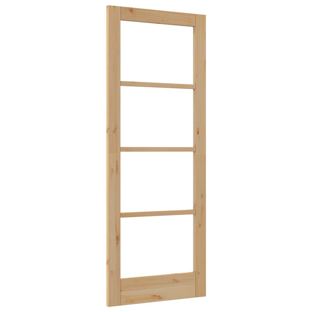 Innentür mit Glas ORKDAL Braun 78 x 202 cm