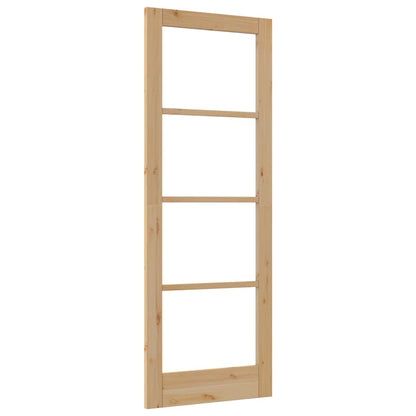 Innentür mit Glas ORKDAL Braun 78 x 211 cm