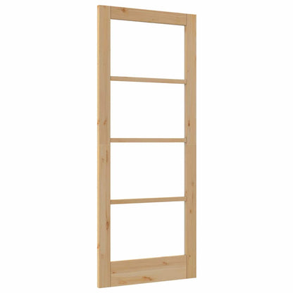 Innentür mit Glas ORKDAL Braun 83 x 202 cm
