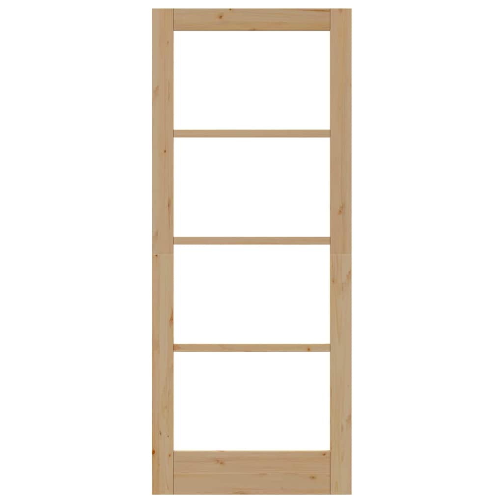 Innentür mit Glas ORKDAL Braun 83 x 202 cm