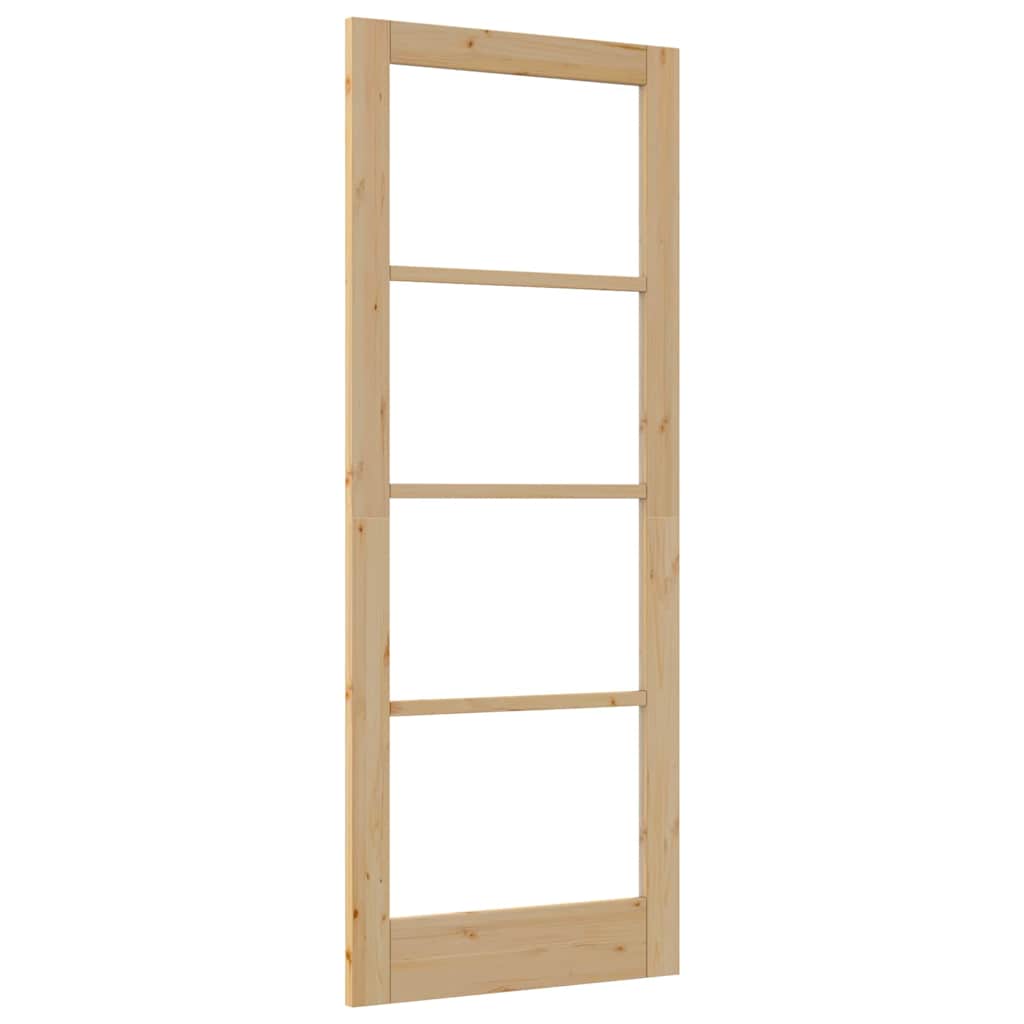 Innentür mit Glas ORKDAL Braun 83 x 211 cm