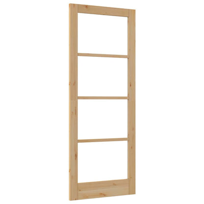 Innentür mit Glas ORKDAL Braun 83 x 211 cm