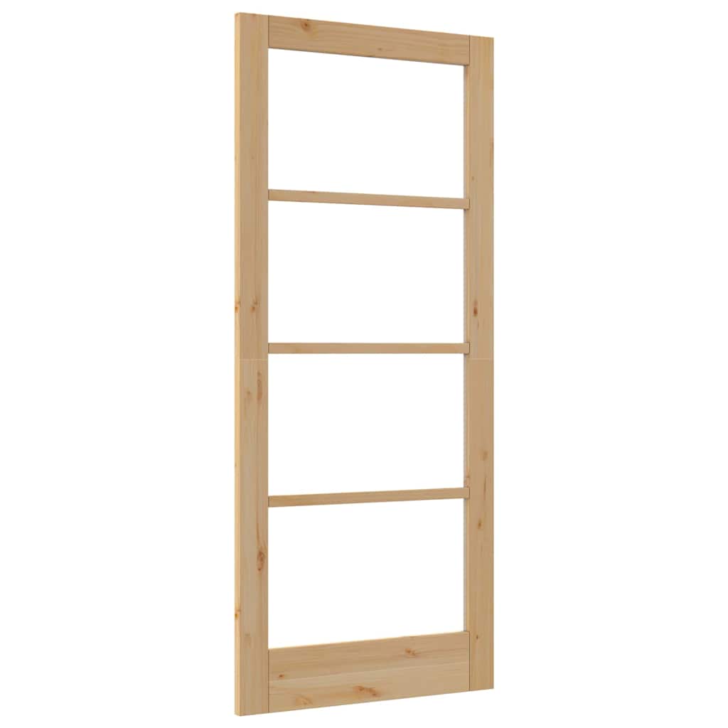 Innentür mit Glas ORKDAL Braun 86 x 198,5 cm