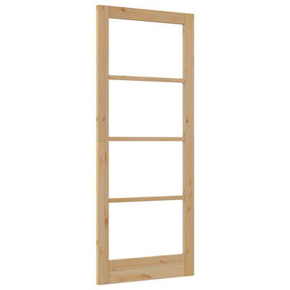 Innentür mit Glas ORKDAL Braun 86 x 211 cm