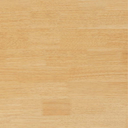 Esszimmerstühle 2 Stk. Natur Massivholz Gummibaum