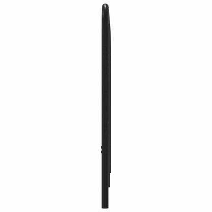 Kopfteil Räuchereiche 190 cm Stahl und Holzwerkstoff