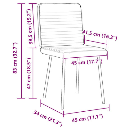 Spisestuestole 4 stk