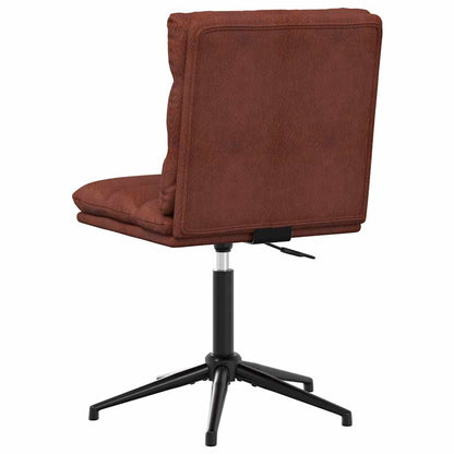 Esszimmerstühle 2 Stk. Glänzend Braun Kunstleder
