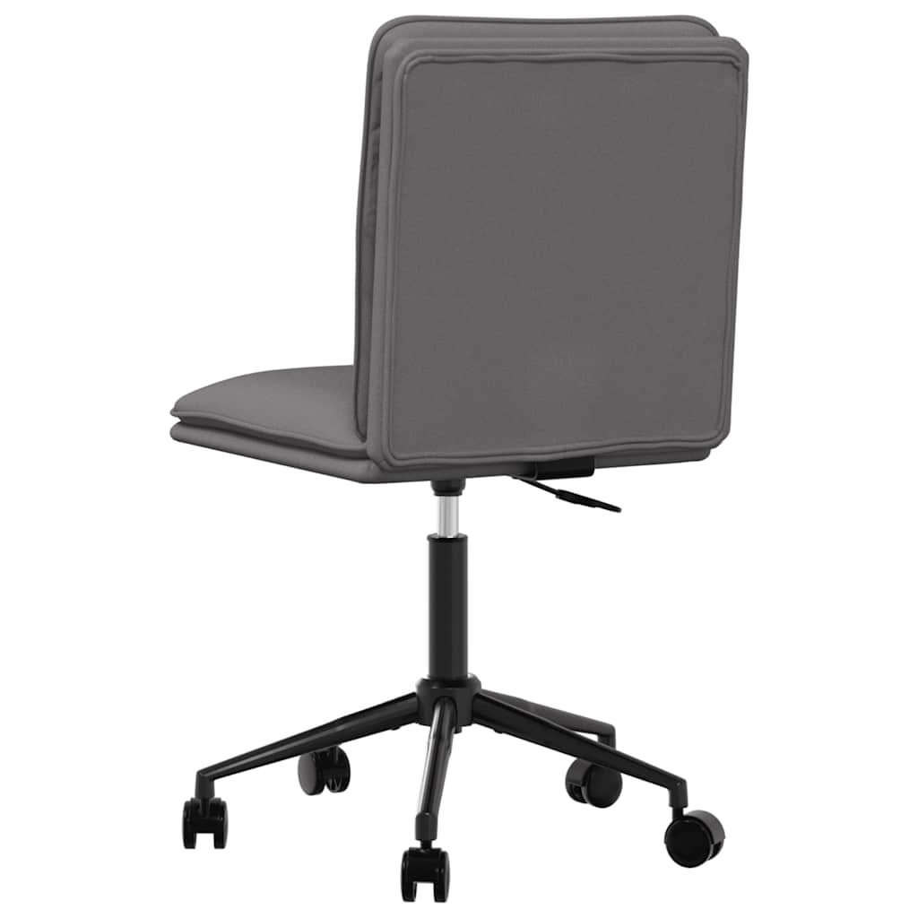 Esszimmerstühle 4 Stk. Grau Kunstleder