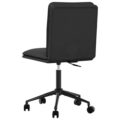 Esszimmerstühle 4 Stk. Schwarz Kunstleder