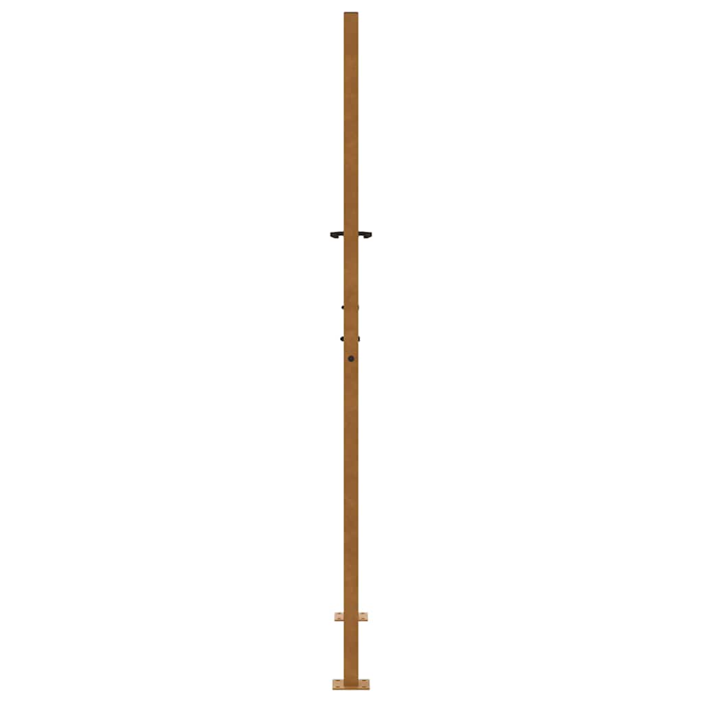 Gartentor 105x180 cm Wetterfester Stahl Spurendesign