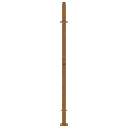Gartentor 105x155 cm Wetterfester Stahl Flammen-Design