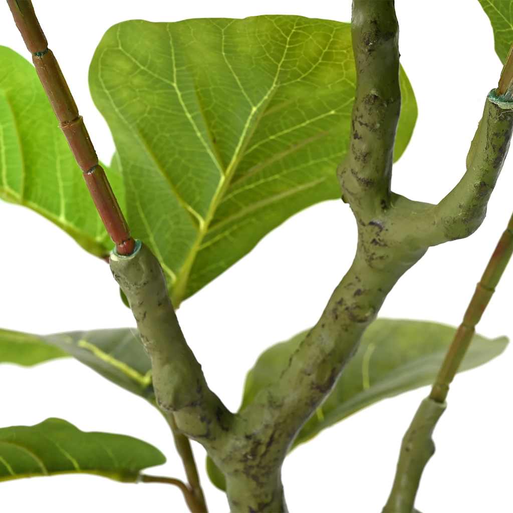 Ficusbaum Künstlich 30 Blätter 125 cm Grün