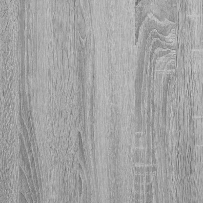 Wand-Nachttisch Grau Sonoma 45x26x28,5 cm