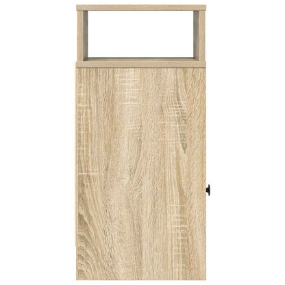 Nachttisch mit Schublade Sonoma-Eiche 25x31x66 cm