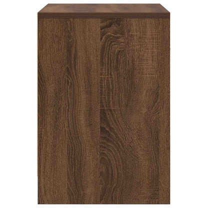 Nachttische 2 Stk. mit Schublade Eichen-Optik 40x34x50 cm