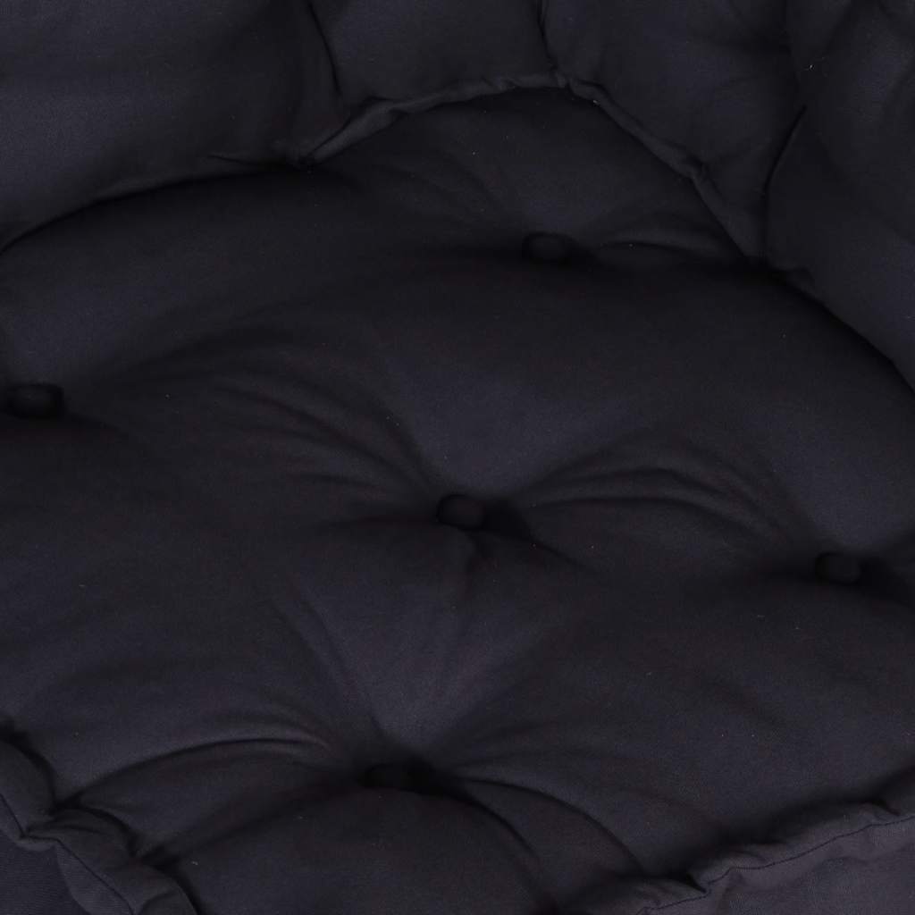 Pouf Modular Anthrazit 70x70x54 cm Stoff