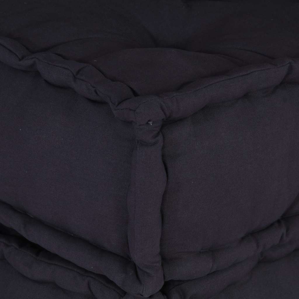 Pouf Modular Anthrazit 70x70x54 cm Stoff