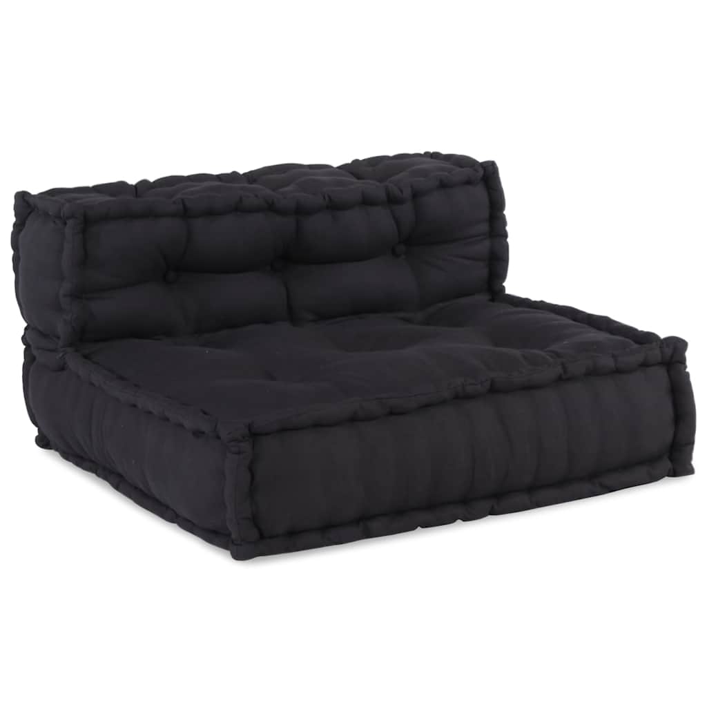 Pouf Modular Anthrazit 70x70x54 cm Stoff