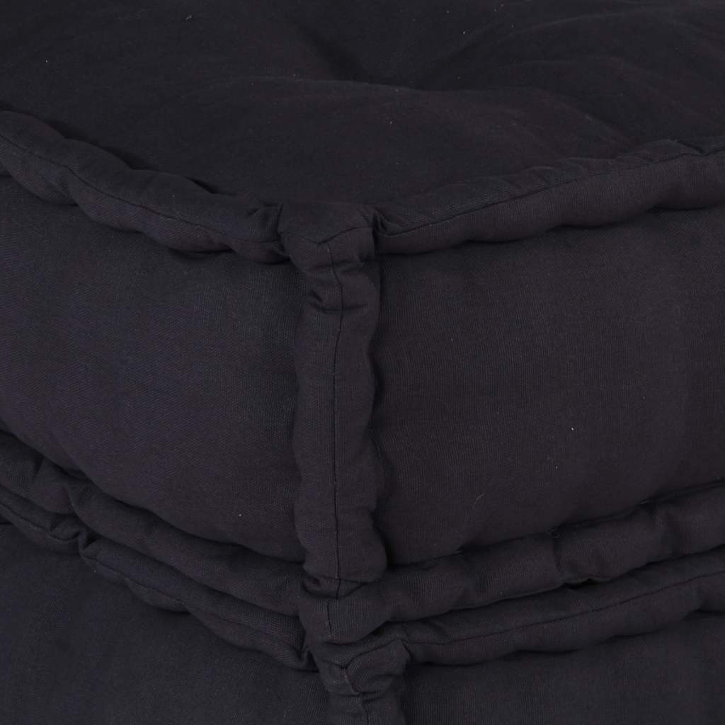 Pouf Modular Anthrazit 70x70x54 cm Stoff