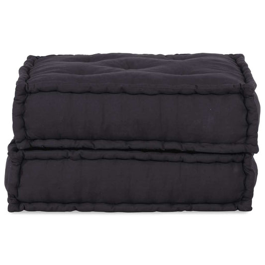 Pouf Modular Anthrazit 70x70x36 cm Stoff