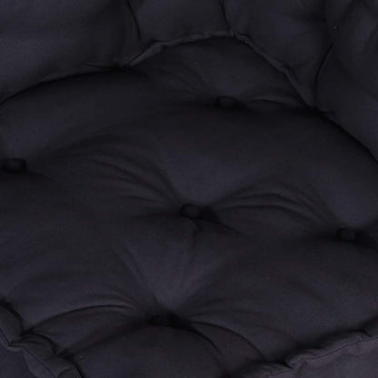 Pouf Modular Anthrazit 140x70x36 cm Stoff