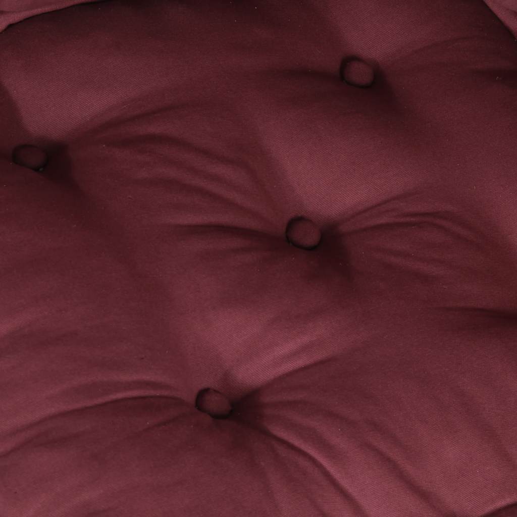 Pouf Modular Kastanienbraun 70x70x54 cm Stoff