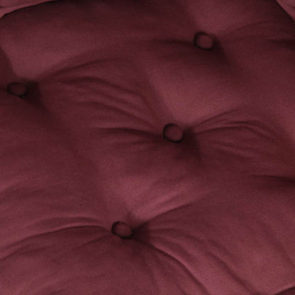 Pouf Modular Kastanienbraun 70x70x54 cm Stoff