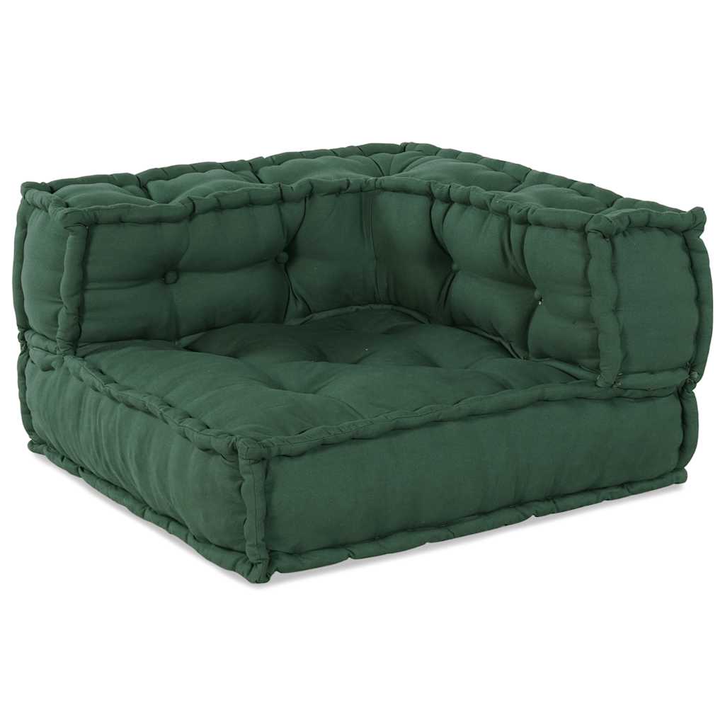 Pouf Modular Grün 70x70x54 cm Stoff