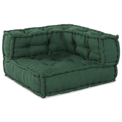 Pouf Modular Grün 70x70x54 cm Stoff
