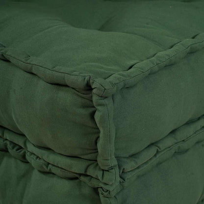 Pouf Modular Grün 70x70x54 cm Stoff