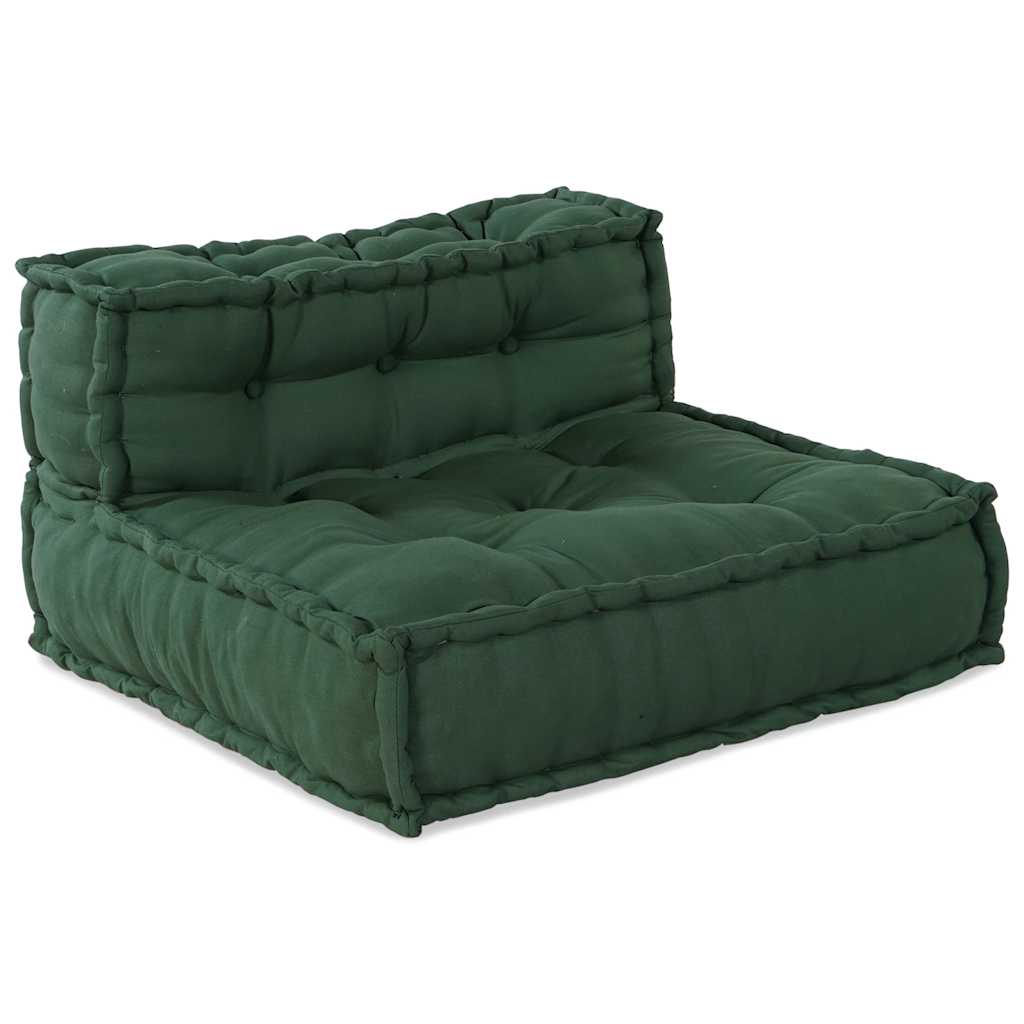 Pouf Modular Grün 70x70x54 cm Stoff
