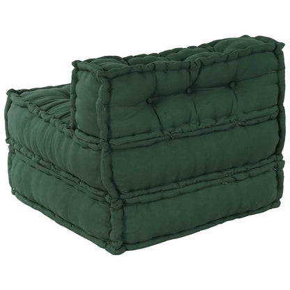Pouf Modular Grün 70x70x54 cm Stoff