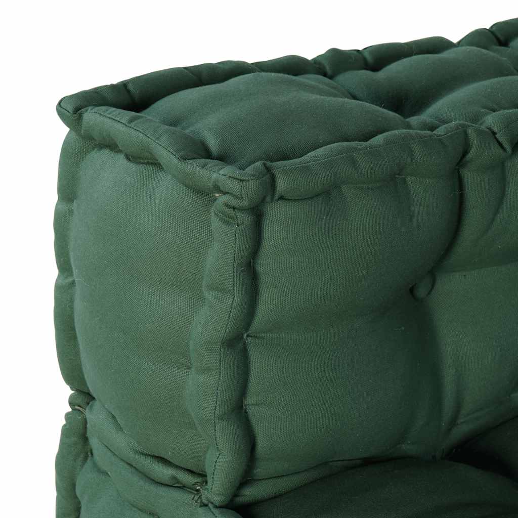 Pouf Modular Grün 70x70x54 cm Stoff