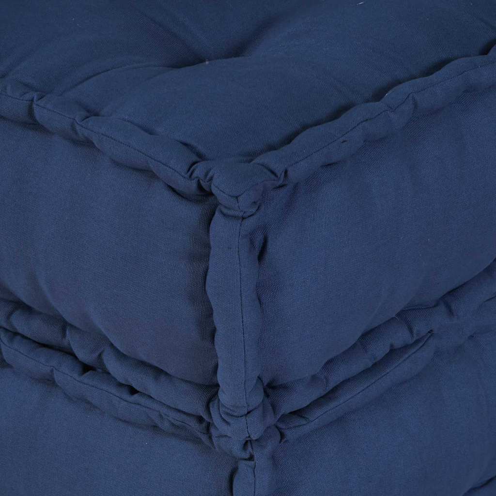 Kissen Blau 70 x 70 x 54 cm Polyester