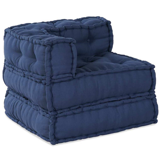 Kissen Blau 70 x 70 x 54 cm Polyester