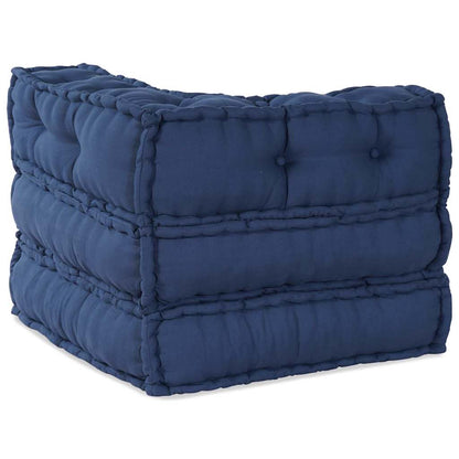 Kissen Blau 70 x 70 x 54 cm Polyester