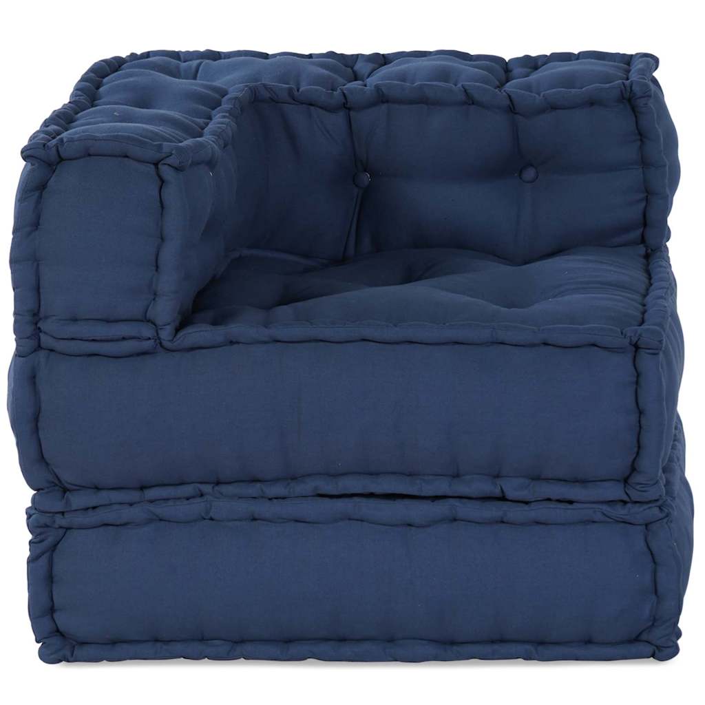 Kissen Blau 70 x 70 x 54 cm Polyester