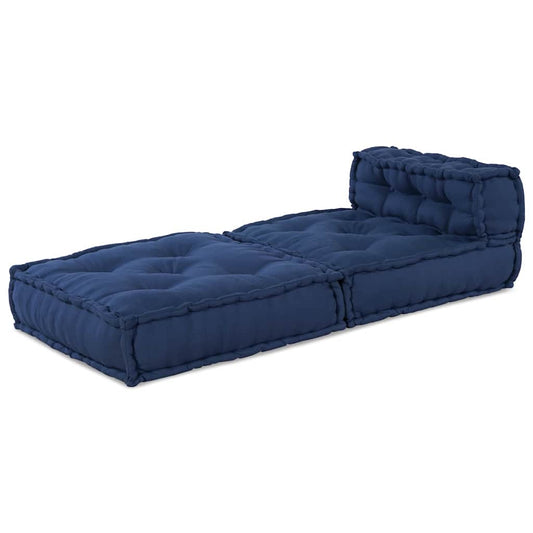 Kissen Blau 70 x 70 x 54 cm Polyester