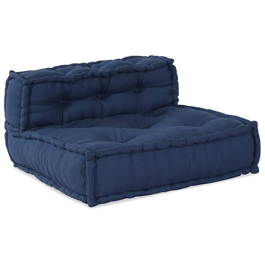 Kissen Blau 70 x 70 x 54 cm Polyester