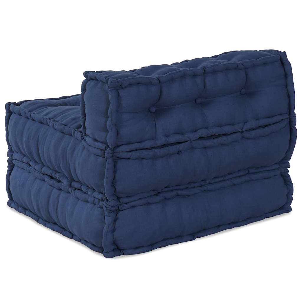 Kissen Blau 70 x 70 x 54 cm Polyester