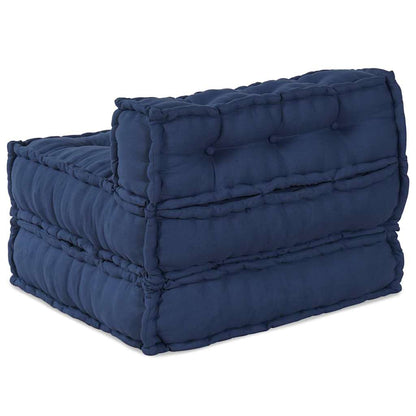 Kissen Blau 70 x 70 x 54 cm Polyester