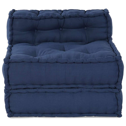 Kissen Blau 70 x 70 x 54 cm Polyester