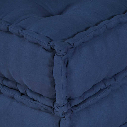 Kissen Blau 70 x 70 x 36 cm Polyester