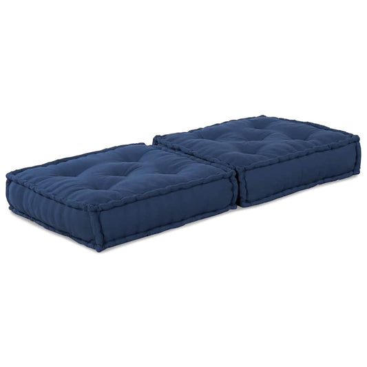 Kissen Blau 70 x 70 x 36 cm Polyester