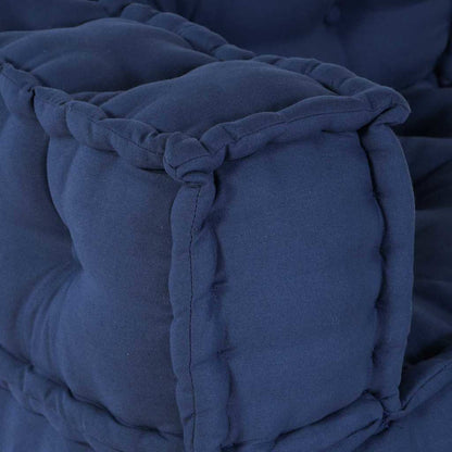 Kissen Blau 140 x 70 x 36 cm Polyester