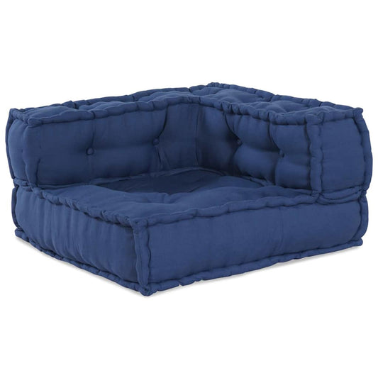 Kissen Blau 140 x 70 x 36 cm Polyester
